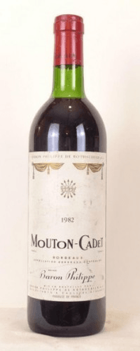1982 - bordeaux - mouton-cadet baron philippe de rothschild (b5)
