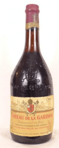 1980 - châteauneuf du pape - château de la gardine