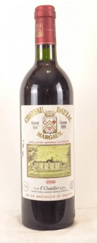 1980 - margaux - château dauzac grand cru classé