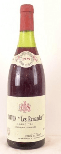 1979 - corton - felix clerget grand cru les renardes