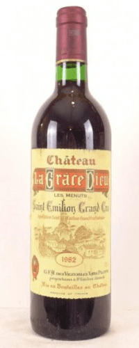 1982 - saint-émilion - château la grâce dieu les menuts grand cru