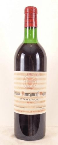 1971 - pomerol - château bourgneuf-vayron