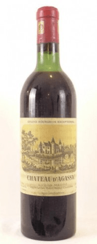 1966 - haut-médoc - château d'agassac cru bourgeois
