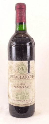 1984 - margaux - château lascombes grand cru classé