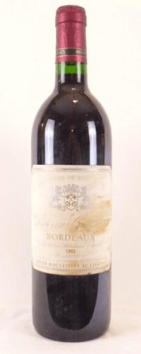 1993 - bordeaux - château guillère