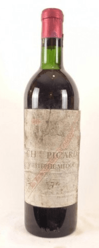 1959 - saint-estèphe - château picard (capsule oxydée)
