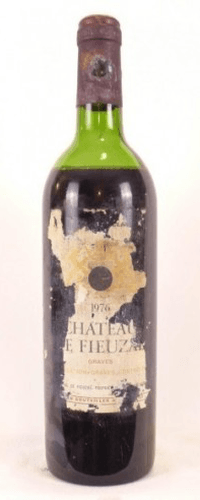 1976 - pessac-léognan - château de fieuzal cru classé (étiquette très abîmée)