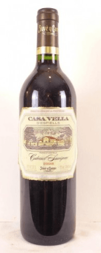 1998 - penedès - casa vella d'espiells cabernet-sauvignon