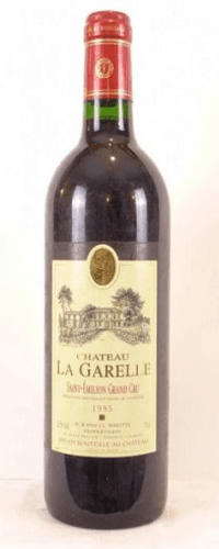 1995 - saint-émilion - château la garelle grand cru