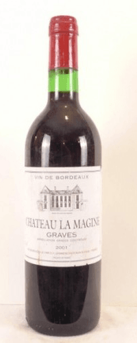 2001 - graves - château la magine