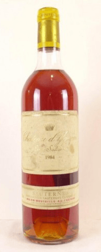 1984 - sauternes - château d'yquem grand cru classé