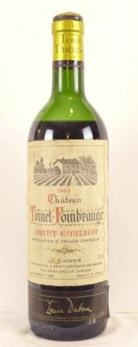 1982 - saint-émilion - château toinet-fombrauge (b2)