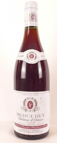 1984 - mercurey - protheau château d'etroyes