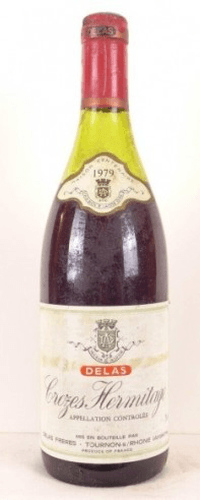 1979 - crozes-hermitage - delas (capsule oxydée)