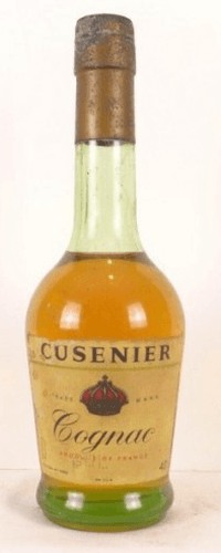 années 50 - cognac - cusenier (non millésimé années 1950 à 1960) 37 cl - alcool - charentes