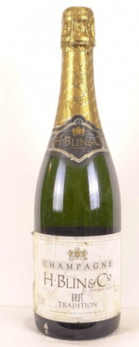 années 90 - champagne - blin vincelles brut tradition (non millésimé années 1990 à 2000) - pétillant - champagne