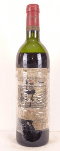 1978 - margaux - chatellier et fils (étiquette et capsule abîmées)