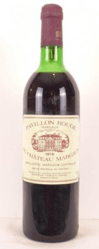 1976 - margaux - pavillon rouge du château margaux