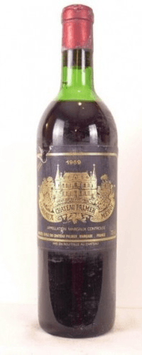 1969 - margaux - château palmer grand cru classé