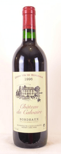 1996 - bordeaux - château du calvaire savour club joël robuchon