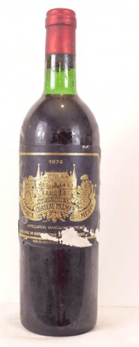 1974 - margaux - château palmer grand cru classé (b7)