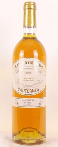 2003 - sauternes - château raymond-lafon