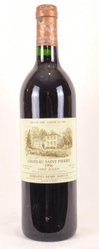 1996 - saint-julien - château saint-pierre grand cru classé