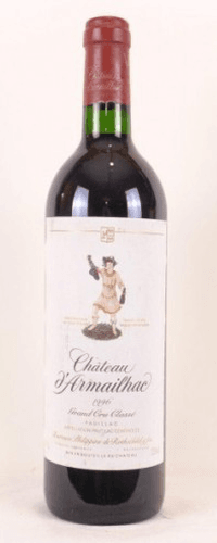 1996 - pauillac - château d'armailhac grand cru classé