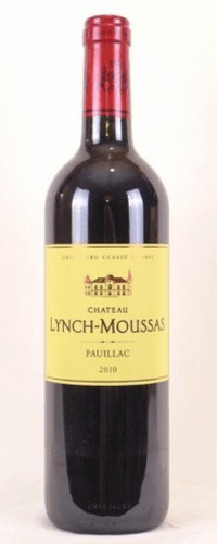 2010 - pauillac - château lynch-moussas grand cru classé