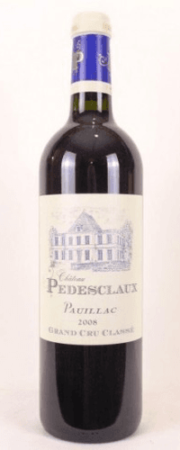 2008 - pauillac - château pédesclaux grand cru classé