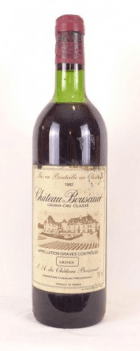 1982 - pessac-léognan - château bouscaut grand cru classé
