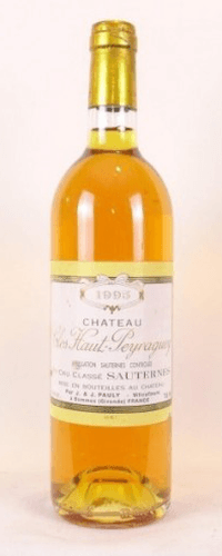 1995 - sauternes - château clos haut-peyraguey grand cru classé