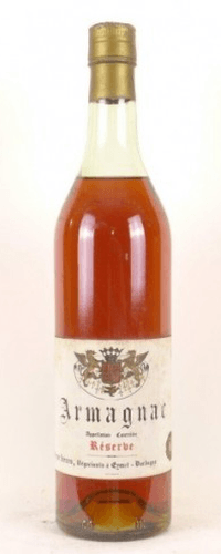 années 60 - armagnac - beyne frères réserve (non millésimé années 1960 à 1970) 70 cl - alcool - sud-ouest