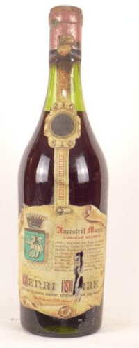 années 60 - macvin - henri maire ancestral (non millésimé années 1960 à 1970) 70 cl - VD rouge - jura