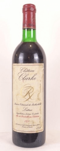 1978 - listrac - château clarke baron edmond de rothschild