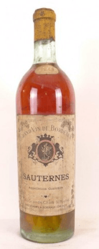 1949 - sauternes - grands chais saint-michel