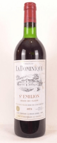 1973 - saint-émilion - château la dominique grand cru classé