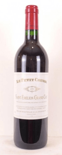 1992 - saint-émilion - le petit cheval grand cru
