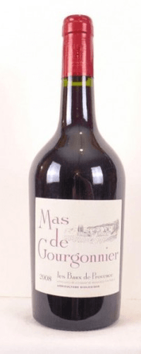 2008 - baux de provence - mas de gourgonnier bio (une bouteille de vin)
