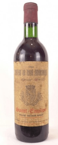 1966 - saint-émilion - château la tour puyblanquet