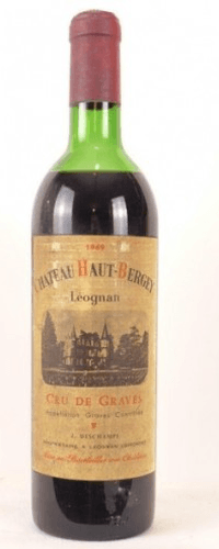 1969 - léognan - château haut-bergey