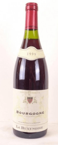 1999 - bourgogne - cave vignerons buxy la buxynoise