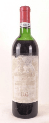 1969 - saint-émilion - château grand-pontet grand cru classé (étiquette fragile b1)