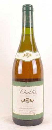 2001 - chablis - édouard de la brévière