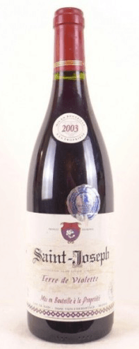 2003 - saint-joseph - cave de tain terre de violette