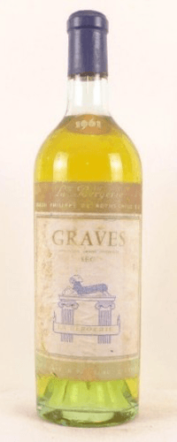 1961 - graves - la bergerie baron philippe de rothschild