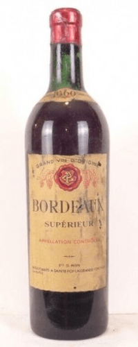 1960 - bordeaux supérieur - ets pesin