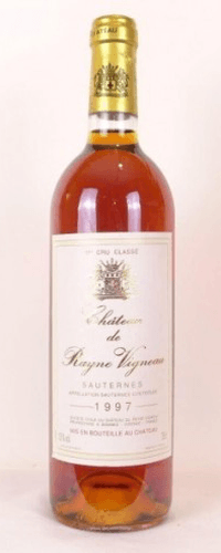 1997 - sauternes - château de rayne vigneau grand cru classé
