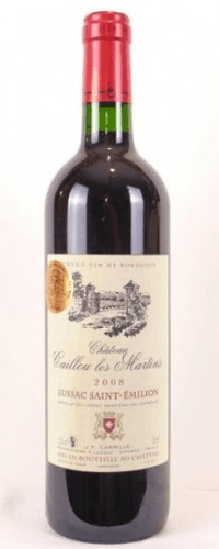 2008 - lussac saint-émilion - château caillou les martins