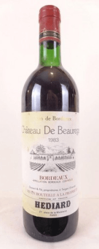 1983 - bordeaux - château de beauregard